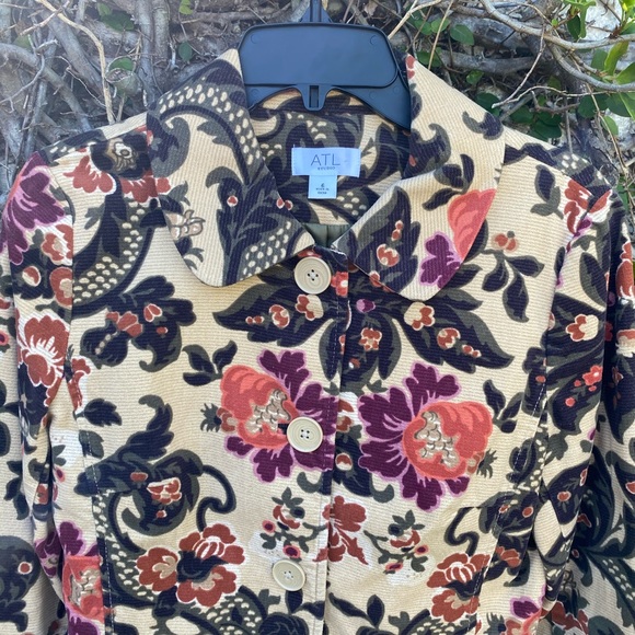 ATL Studio Jackets & Blazers - ATL Studio Floral Jacket